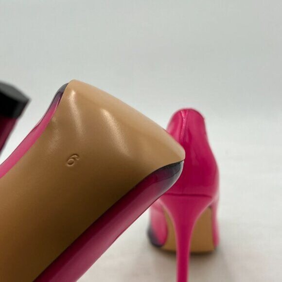 FSJ Women's Peep Toe Stilettos High Heel Pumps Classic Party Wedding Office - Picture 5 of 7